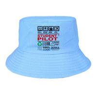 Thumbnail for Student Pilot Label Designed Summer & Stylish Hats