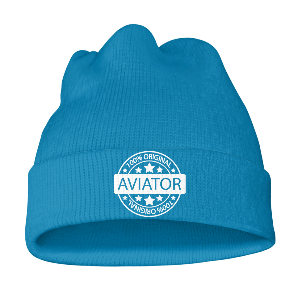 %100 Original Aviator Knit 3D Beanies