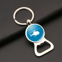 Thumbnail for Helicopter Designed Bottle Opener Key Chains