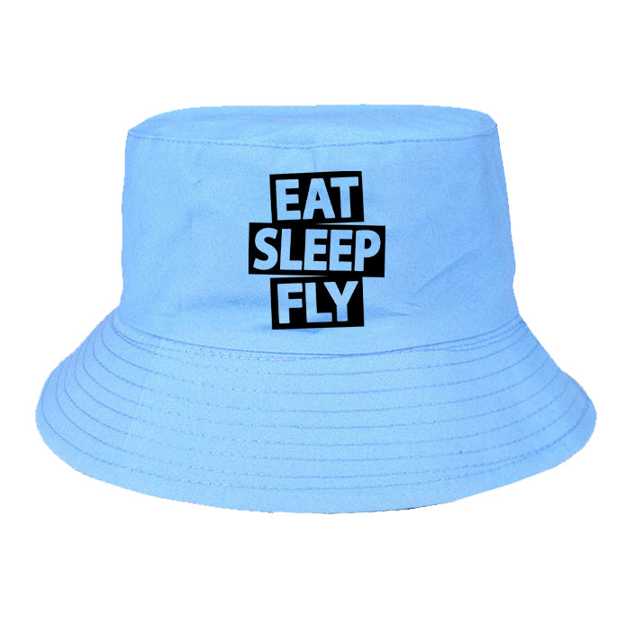 Eat Sleep Fly Designed Summer & Stylish Hats