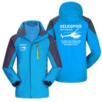 Thumbnail for Helicopter [Noun] Designed Thick Skiing Jackets