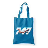 Thumbnail for Super Boeing 747 Intercontinental Designed Tote Bags