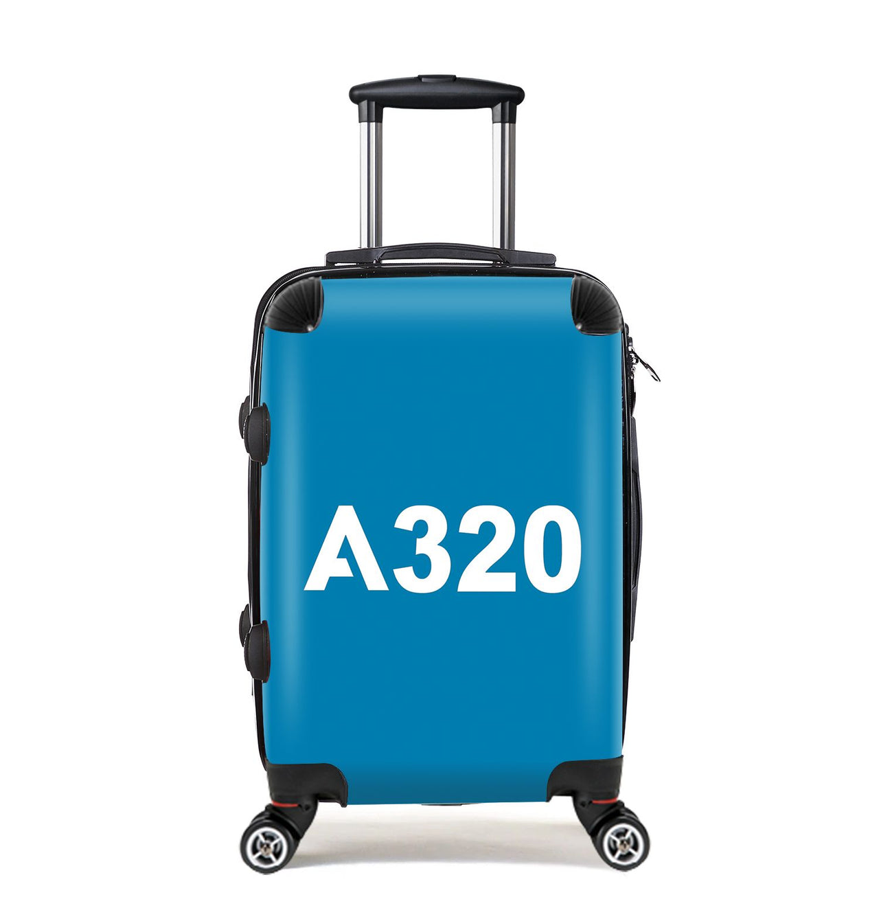 A320 Flat Text Designed Cabin Size Luggages