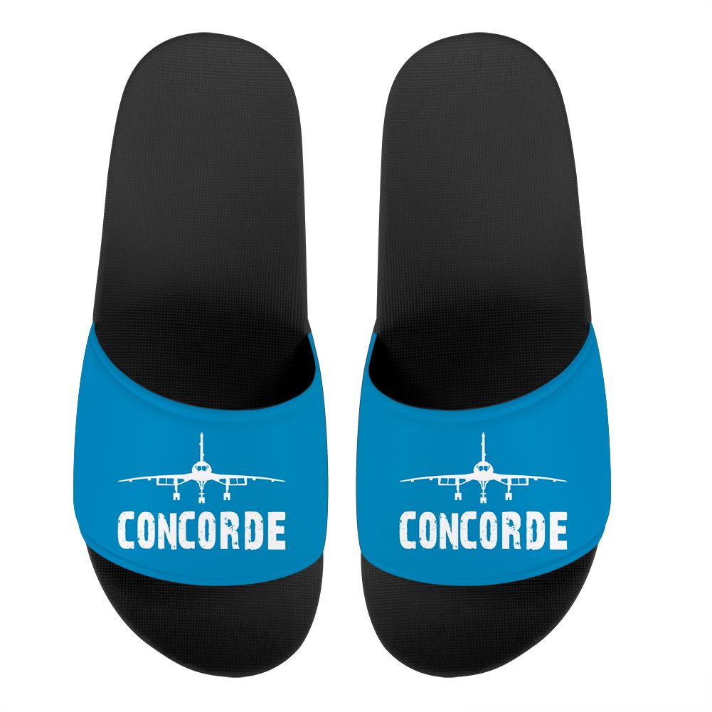 Concorde & Plane Designed Sport Slippers