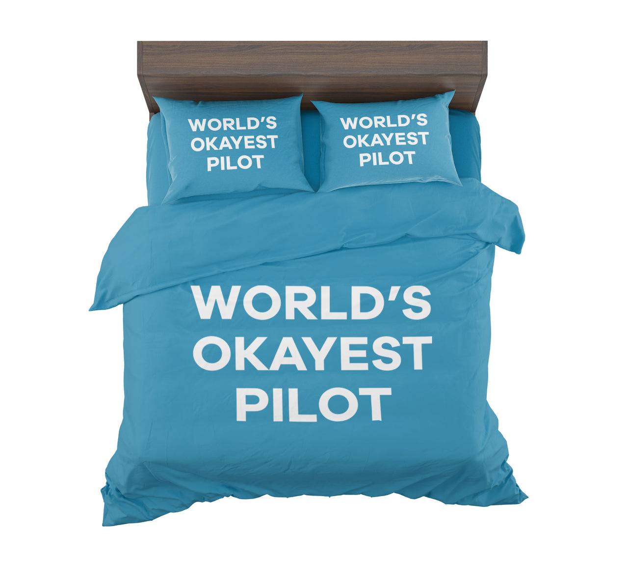 World's Okayest Pilot Designed Bedding Sets