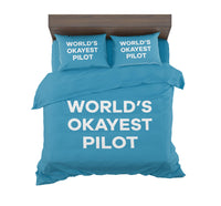 Thumbnail for World's Okayest Pilot Designed Bedding Sets