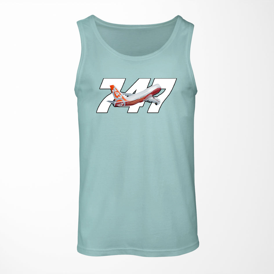 Super Boeing 747 Intercontinental Designed Tank Tops