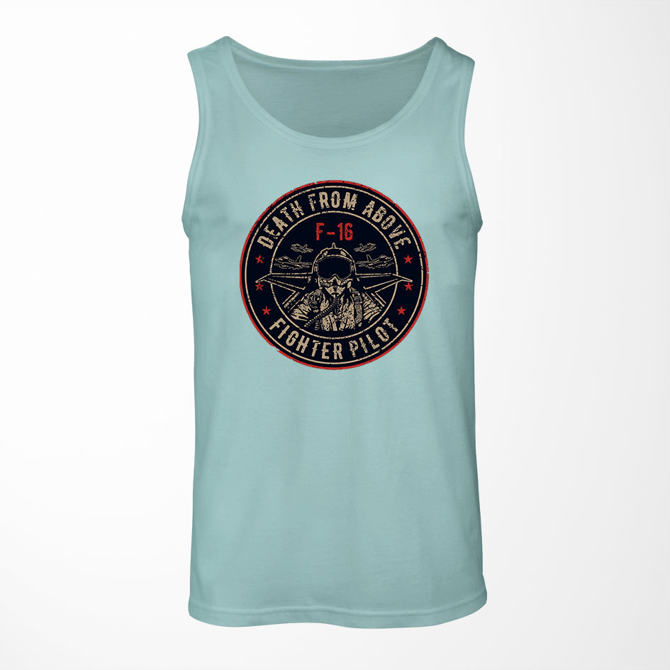 Fighter Jet 16 - Death From Above Designed Tank Tops