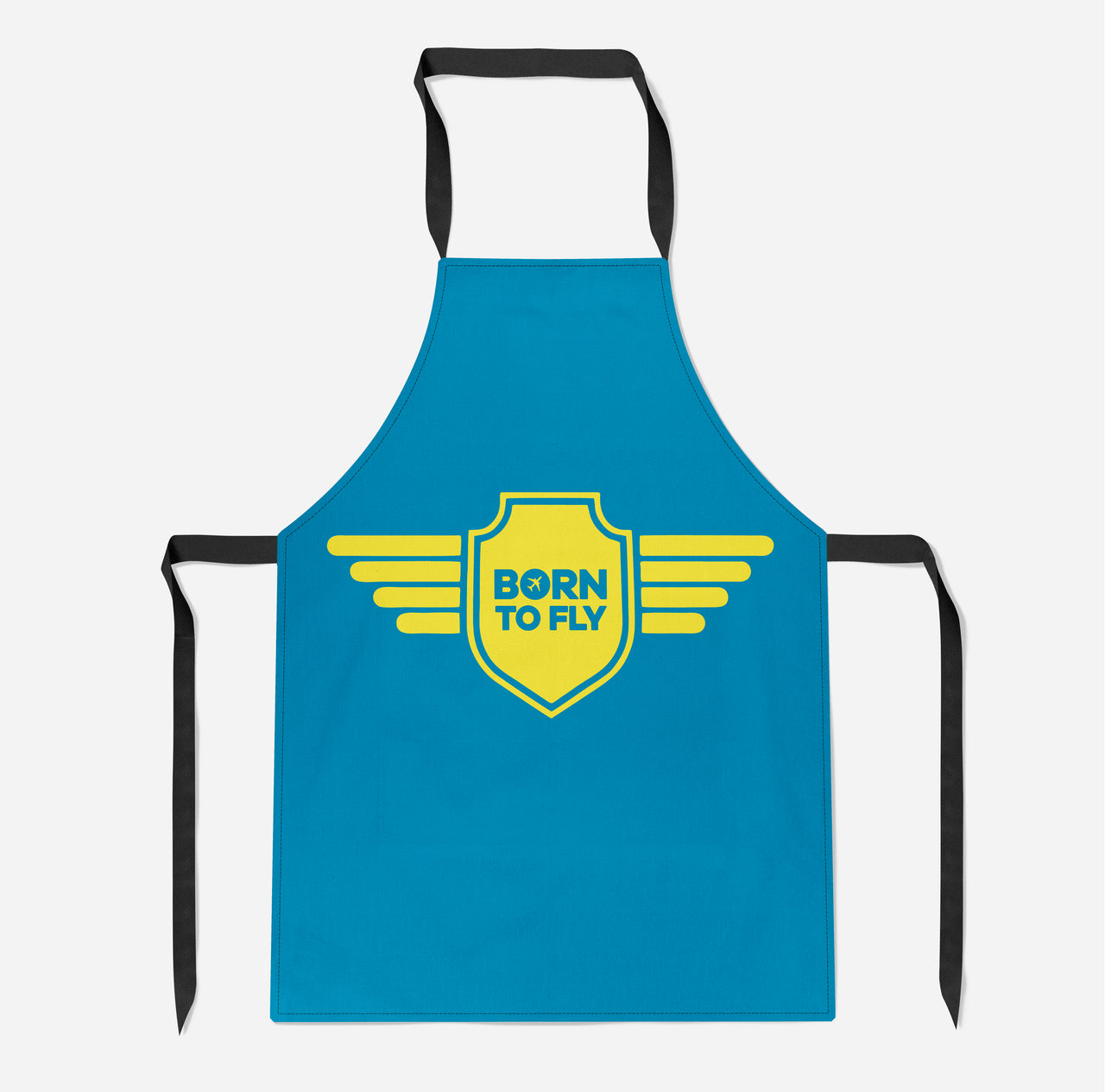 Born To Fly & Badge Designed Kitchen Aprons