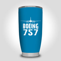 Thumbnail for Boeing 757 & Plane Designed Tumbler Travel Mugs