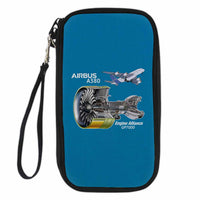 Thumbnail for Airbus A380 & GP7000 Engine Designed Travel Cases & Wallets