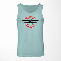 Thumbnail for Born To Fly Designed Designed Tank Tops