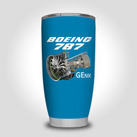 Thumbnail for Boeing 787 & GENX Engine Designed Tumbler Travel Mugs