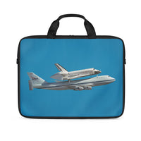 Thumbnail for Space shuttle on 747 Designed Laptop & Tablet Bags