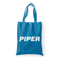 Thumbnail for Piper & Text Designed Tote Bags