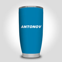Thumbnail for Antonov & Text Designed Tumbler Travel Mugs