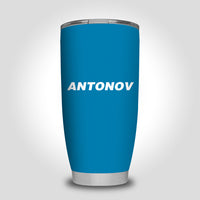 Thumbnail for Antonov & Text Designed Tumbler Travel Mugs
