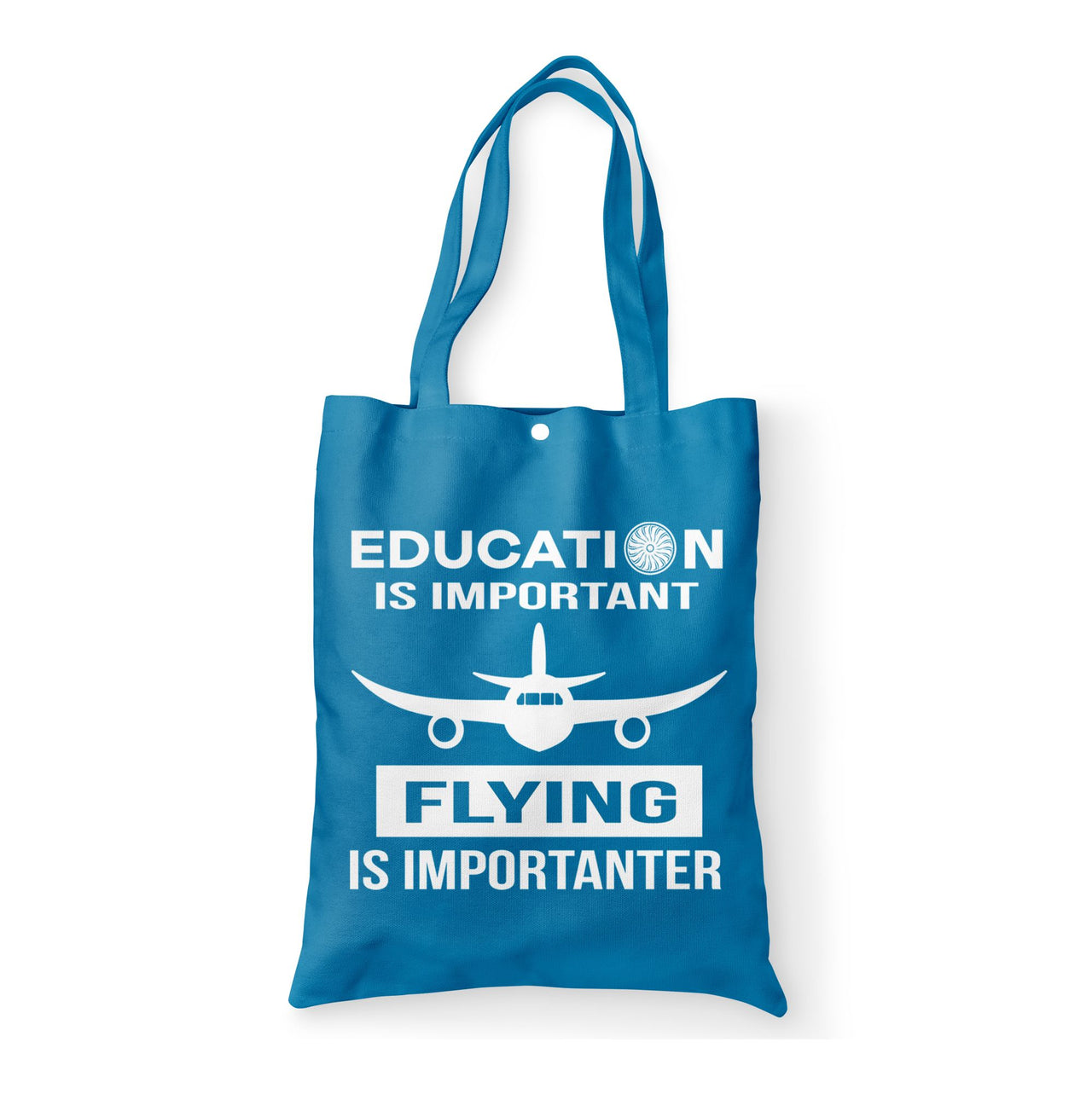 Flying is Importanter Designed Tote Bags