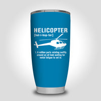 Thumbnail for Helicopter [Noun] Designed Tumbler Travel Mugs