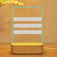 Thumbnail for Pilot Epaulettes (Silver) 3 Lines Designed Night Lamp