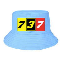 Thumbnail for Flat Colourful 737 Designed Summer & Stylish Hats