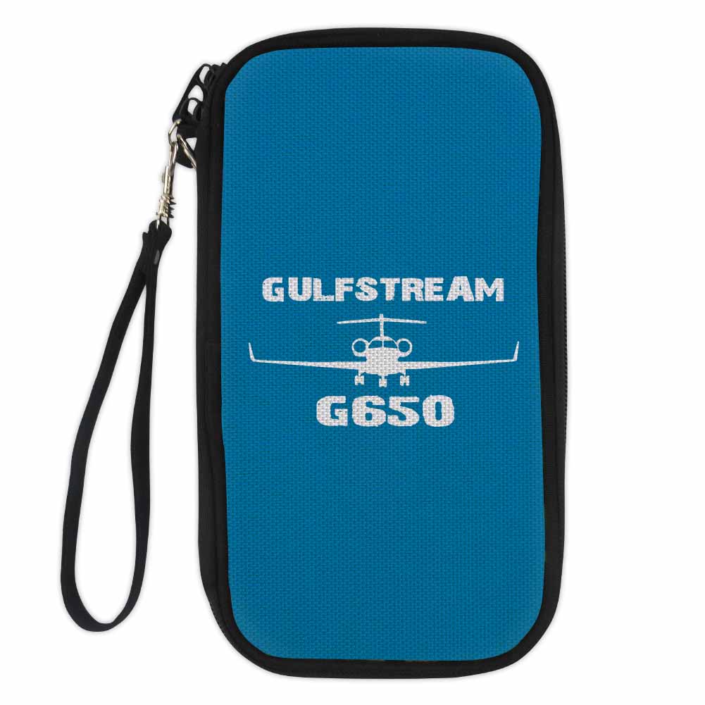 Gulfstream G650 & Plane Designed Travel Cases & Wallets