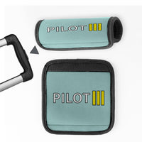 Thumbnail for Pilot & Stripes (3 Lines) Designed Neoprene Luggage Handle Covers