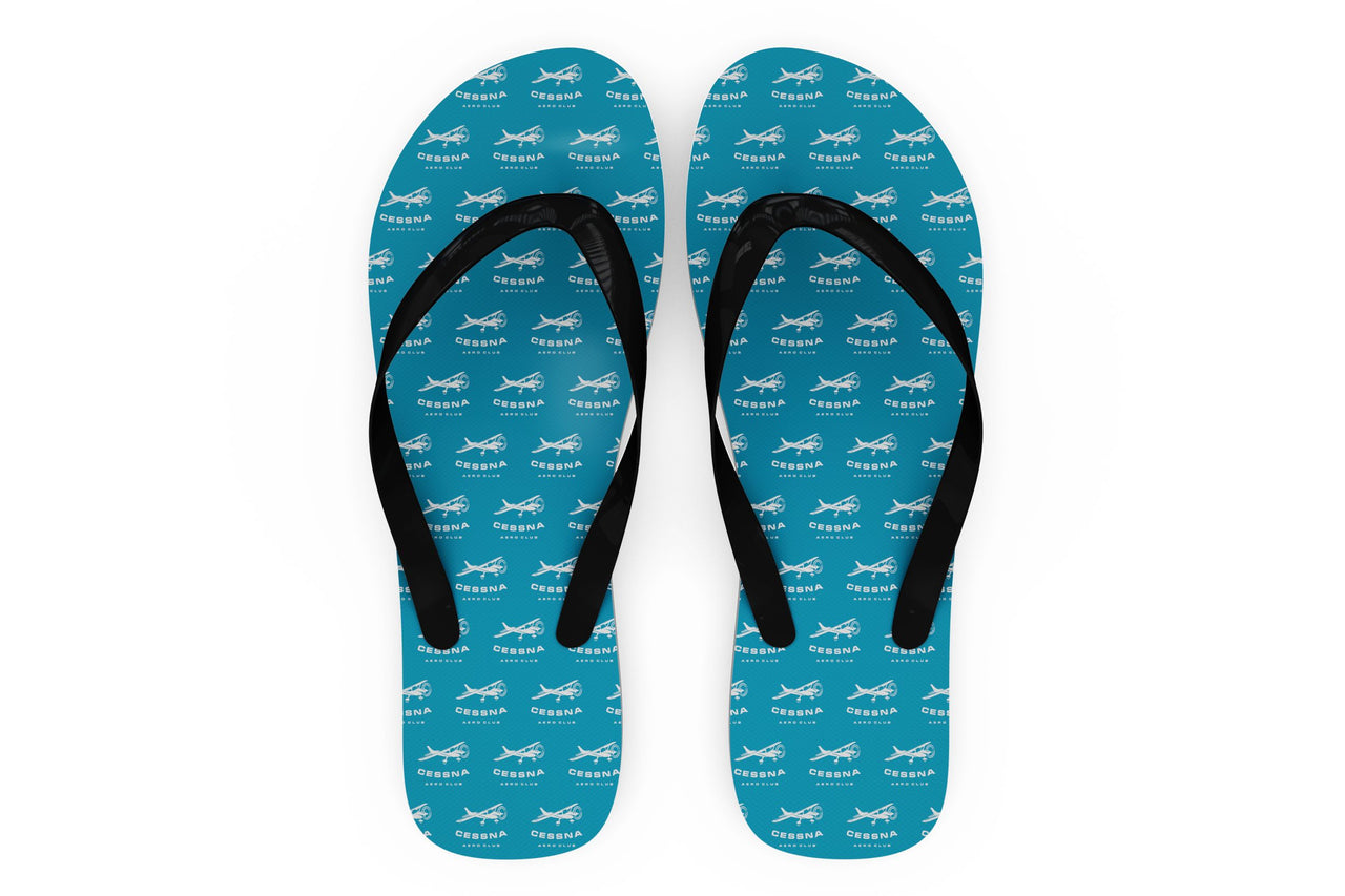 Cessna Aeroclub Designed Slippers (Flip Flops)