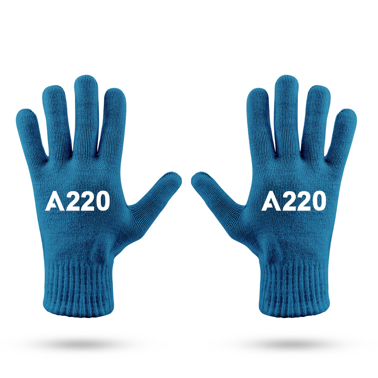 A220 Flat Text Designed Gloves