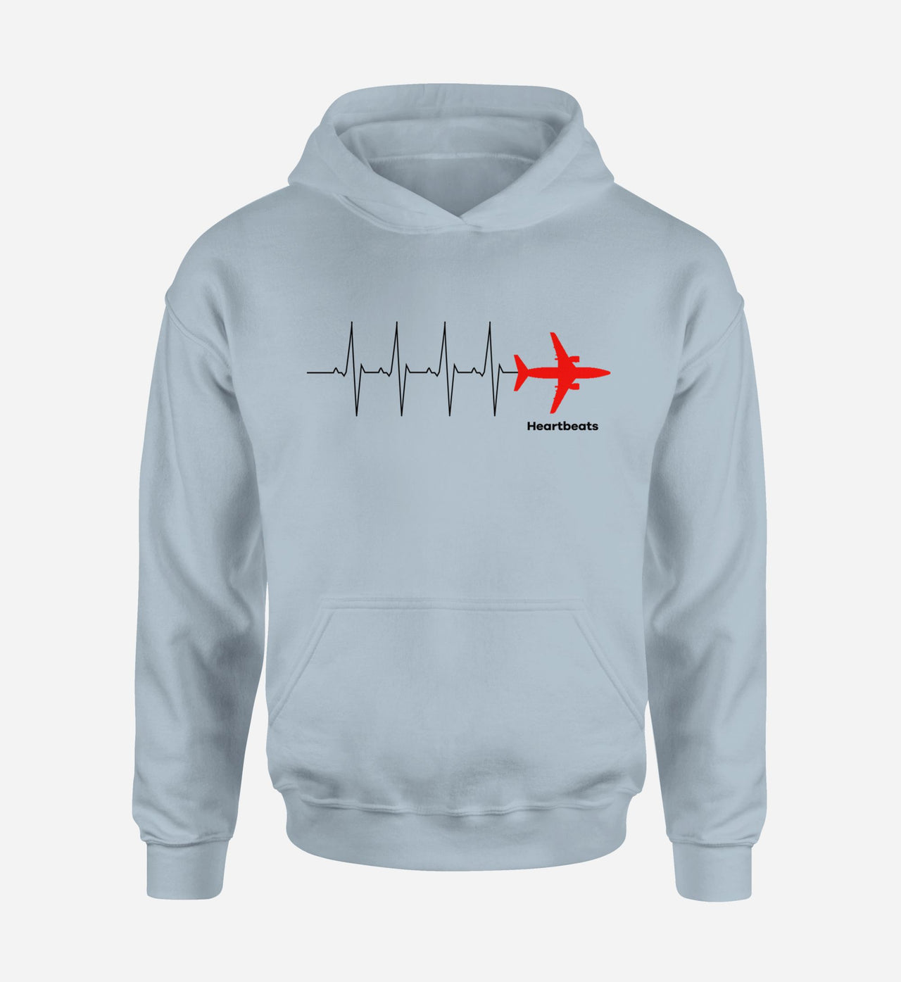 Aviation Heartbeats Designed Hoodies