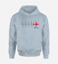 Thumbnail for Aviation Heartbeats Designed Hoodies