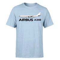 Thumbnail for The Airbus A340 Designed T-Shirts
