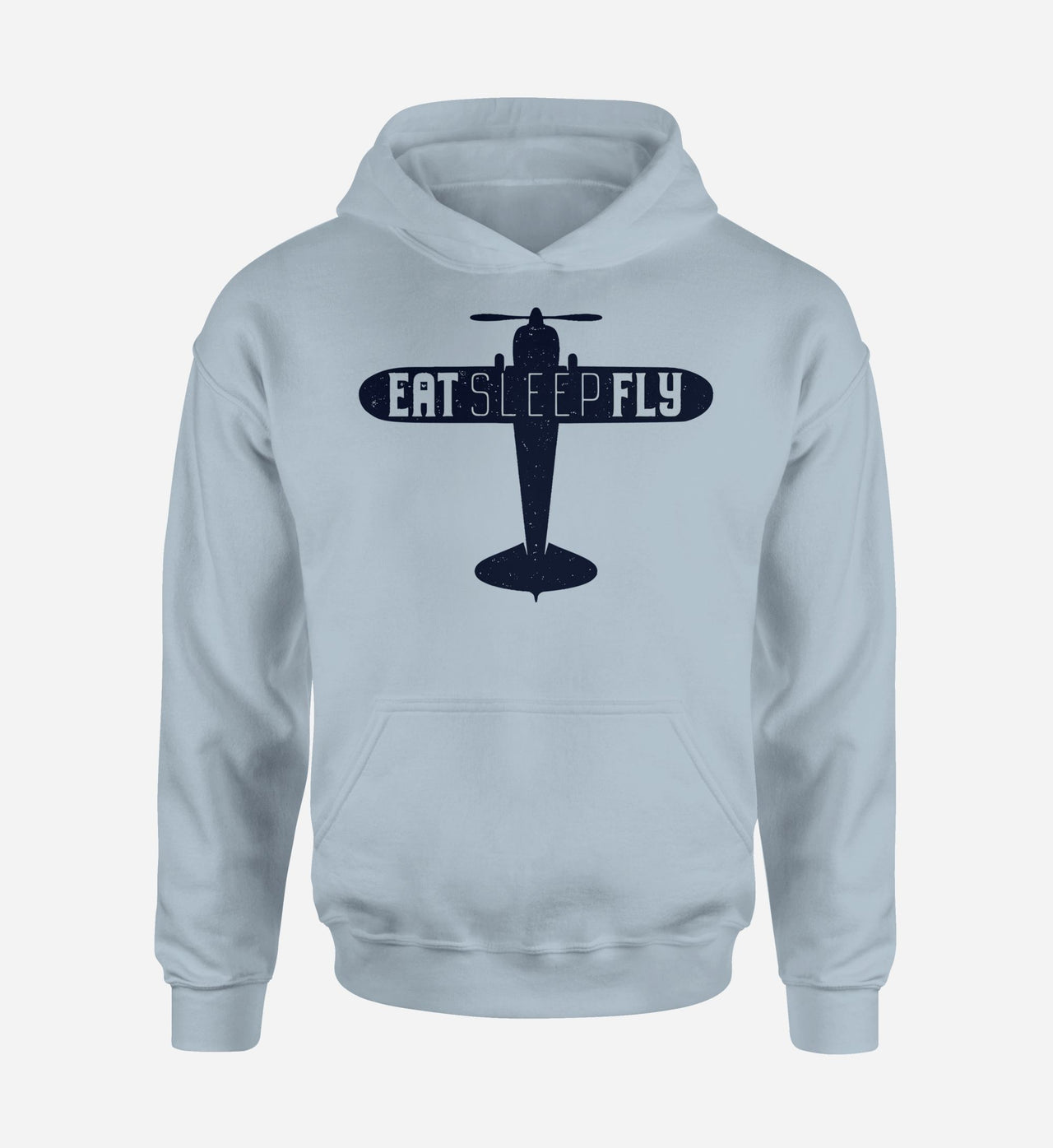 Eat Sleep Fly & Propeller Designed Hoodies