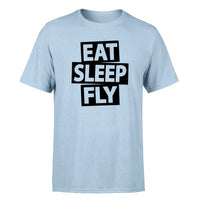 Thumbnail for Eat Sleep Fly Designed T-Shirts