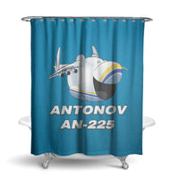 Thumbnail for Antonov AN-225 (23) Designed Shower Curtains