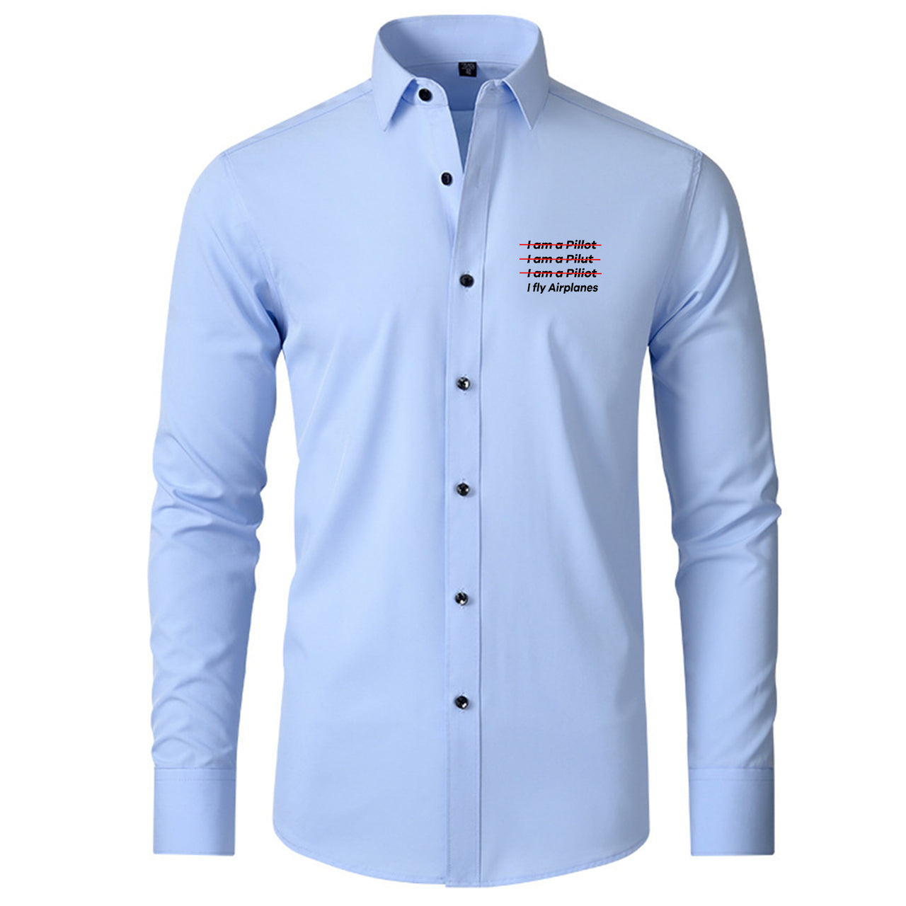 I Fly Airplanes Designed Long Sleeve Shirts