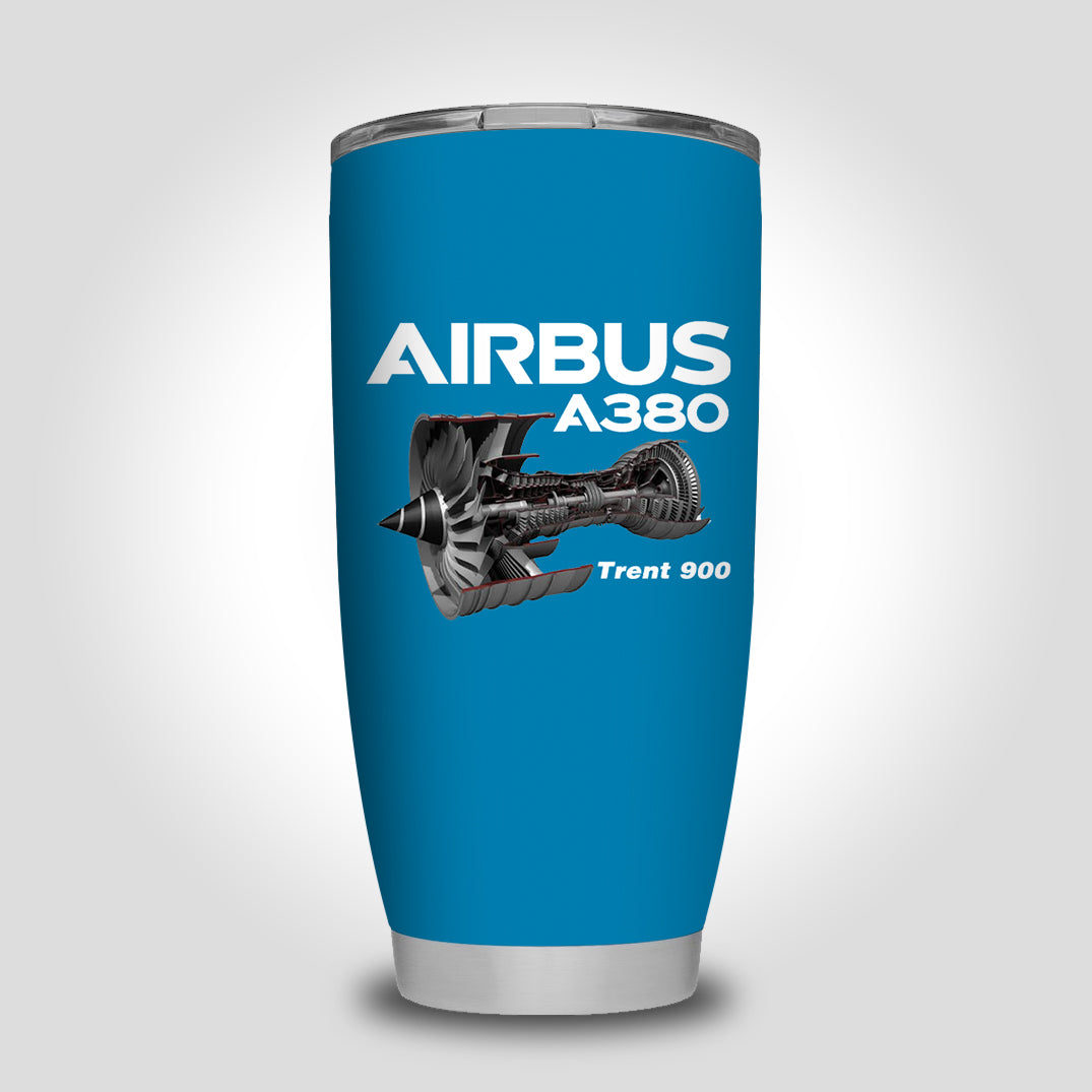 Airbus A380 & Trent 900 Engine Designed Tumbler Travel Mugs