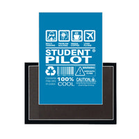 Thumbnail for Student Pilot Label Designed Magnets