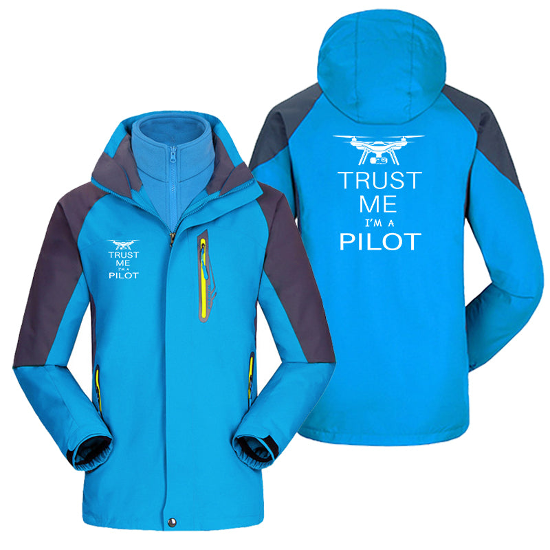 Trust Me I'm a Pilot (Drone) Designed Thick Skiing Jackets