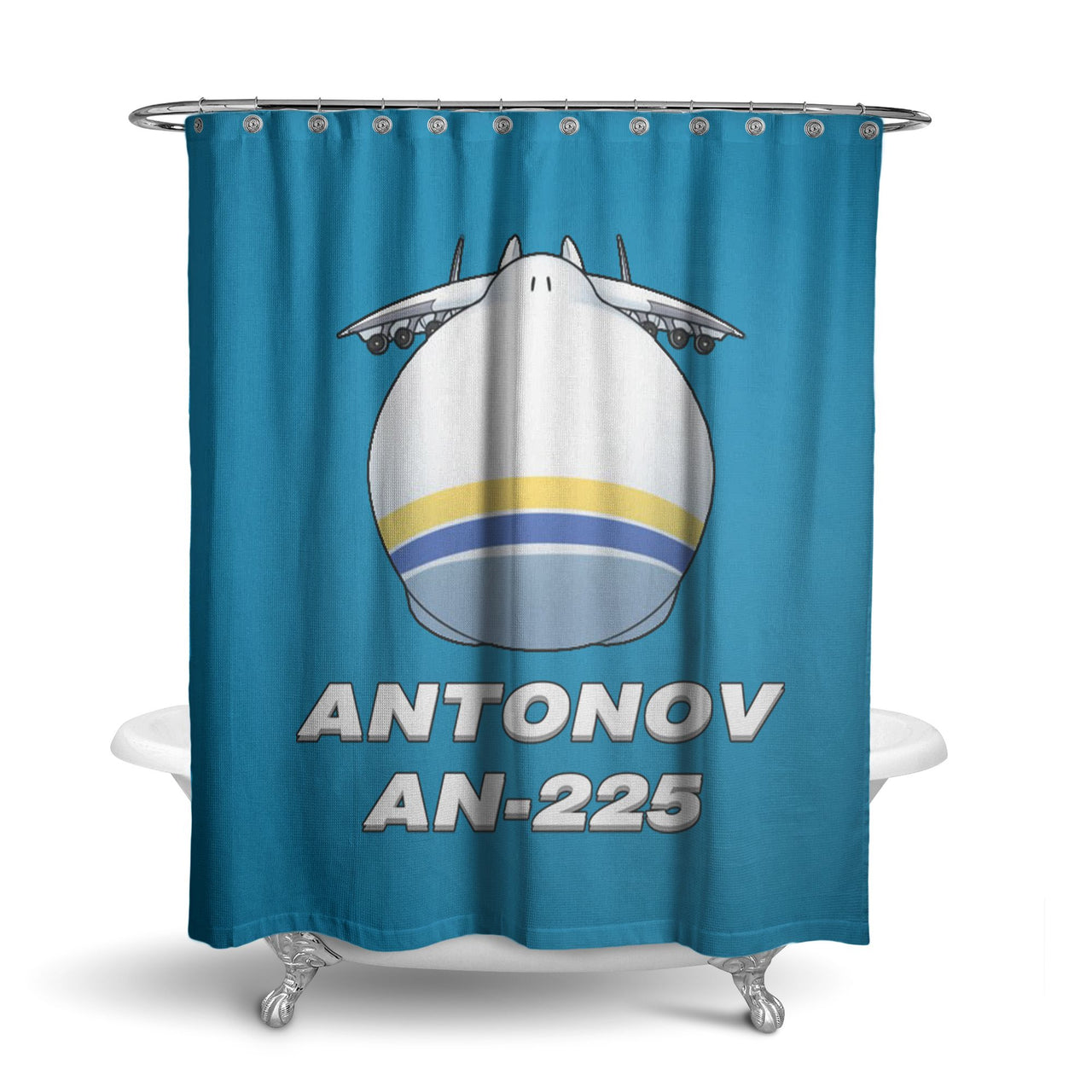 Antonov AN-225 (20) Designed Shower Curtains