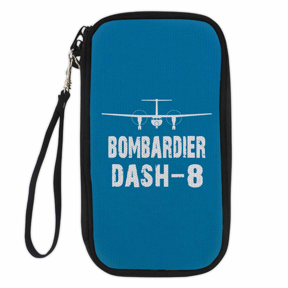Bombardier Dash-8 & Plane Designed Travel Cases & Wallets