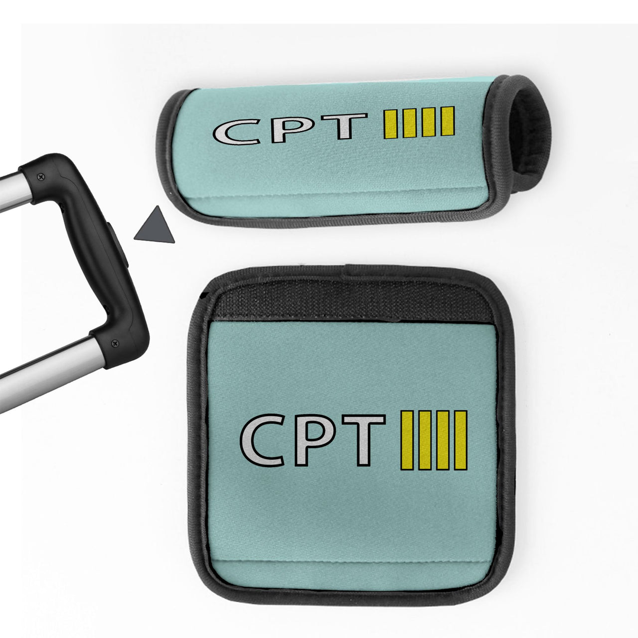 CPT & 4 Lines Designed Neoprene Luggage Handle Covers