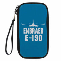 Thumbnail for Embraer E-190 & Plane Designed Travel Cases & Wallets