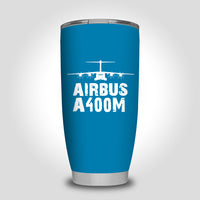 Thumbnail for Airbus A400M & Plane Designed Tumbler Travel Mugs
