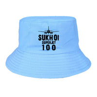 Thumbnail for Sukhoi Superjet 100 & Plane Designed Summer & Stylish Hats
