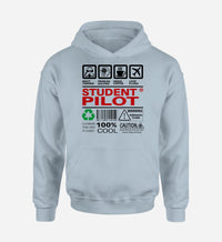Thumbnail for Student Pilot Label Designed Hoodies