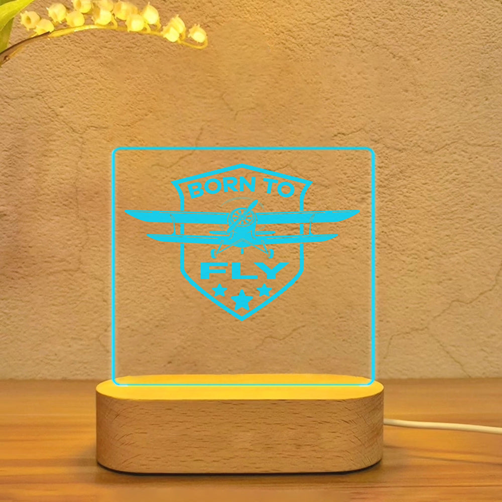 Super Born To Fly Designed Night Lamp
