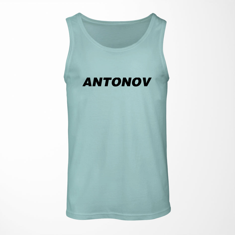 Antonov & Text Designed Tank Tops