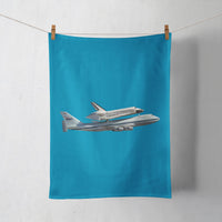 Thumbnail for Space shuttle on 747 Designed Towels