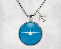 Thumbnail for ATR-72 Silhouette Designed Necklaces